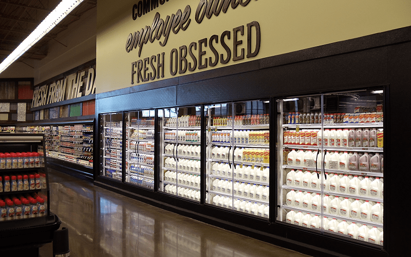 Full Commercial Grocery Store Refrigeration and Electrical Construction in Spokane Valley